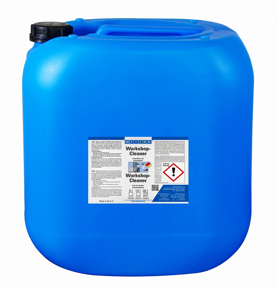 CLEANER &amp; DEGREASER ALLPURPOSE, WEICON WORKSHOP-CLEANER 30LTR